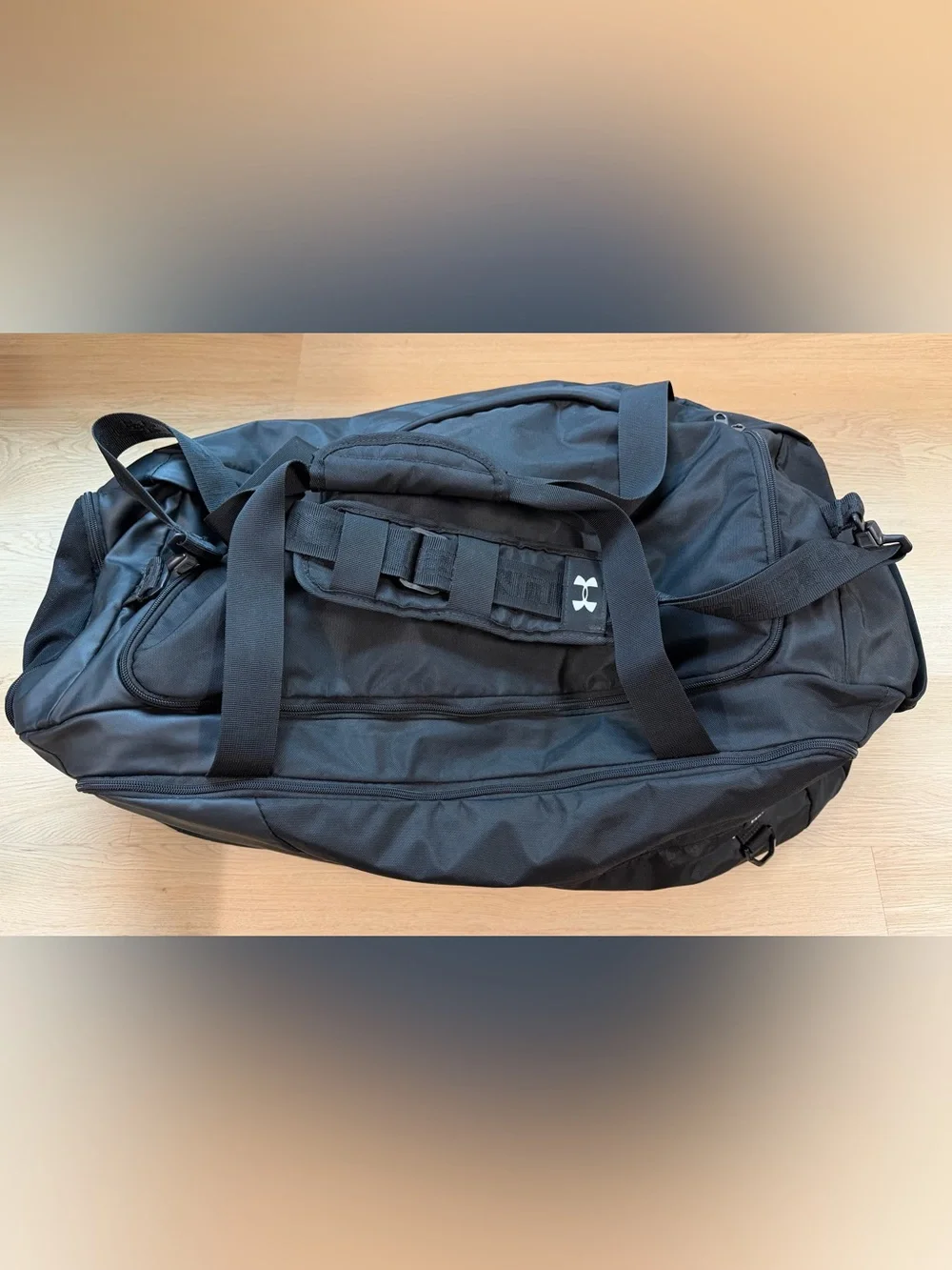 Under Armour UA Undeniable 4.0 Black Duffle Bag Large